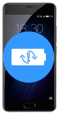 Замена аккумулятора (батареи) Meizu M3s