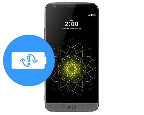 Замена аккумулятора (батареи) LG G5